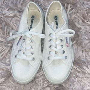 white low top supergas